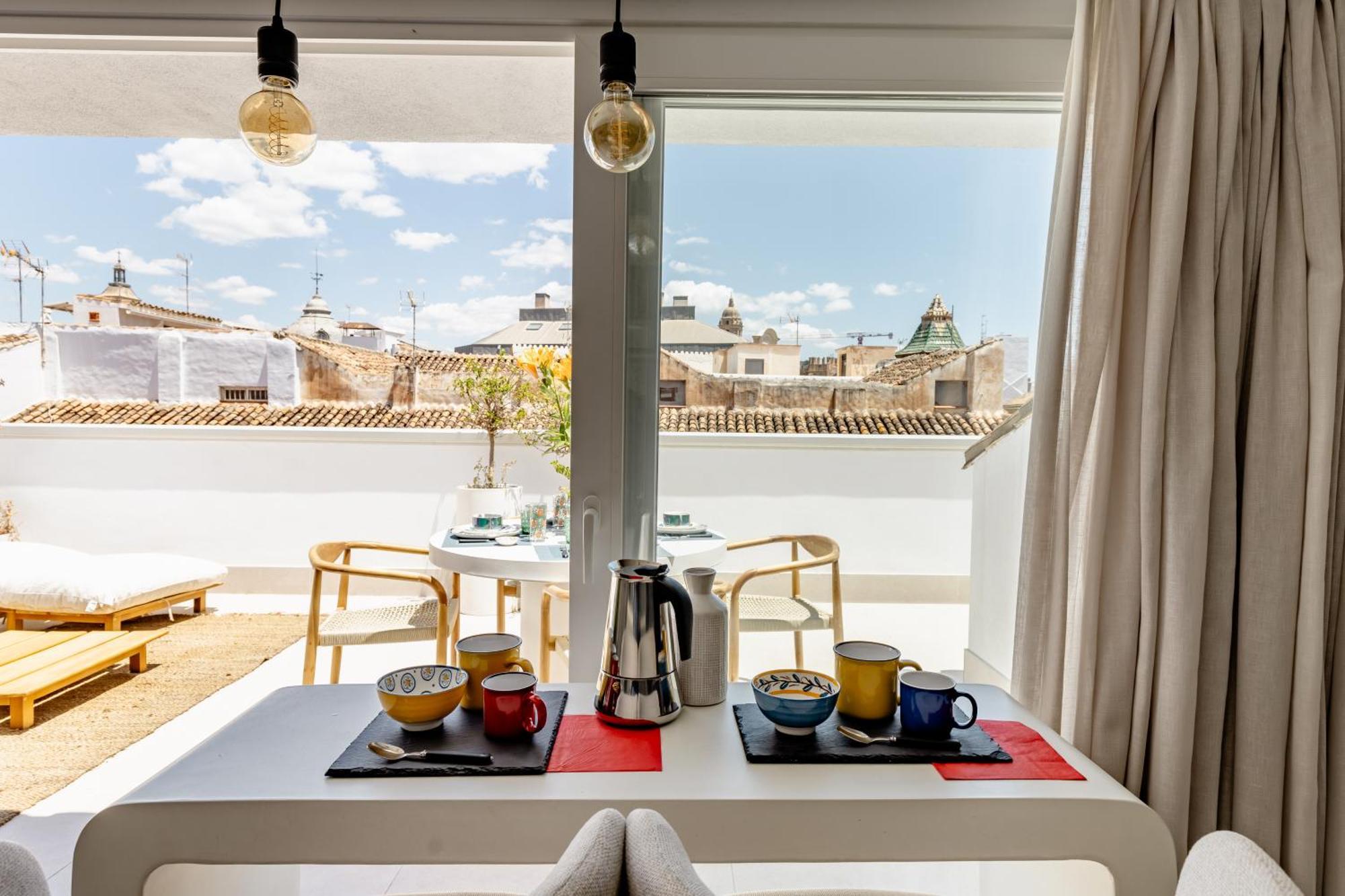 Atarazanas Suite, Atico Con Terraza Малага Экстерьер фото